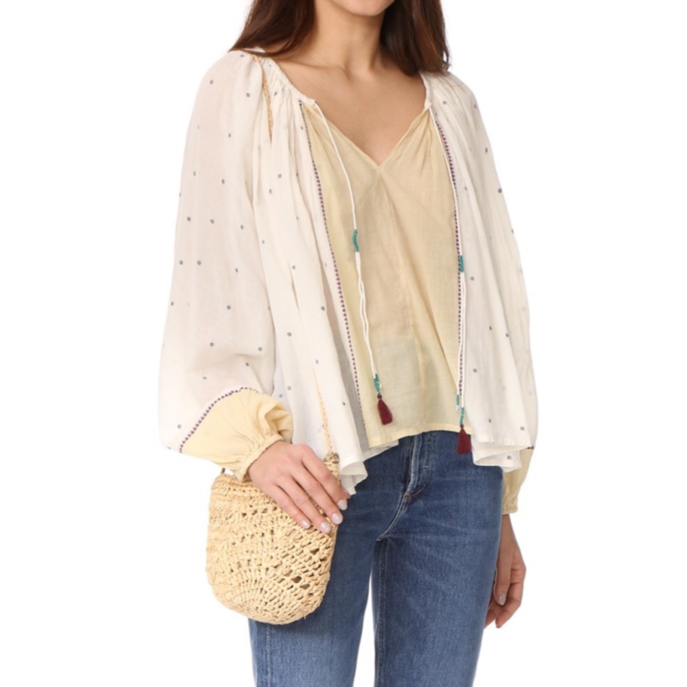 Mes Demoiselles oversized blouse.